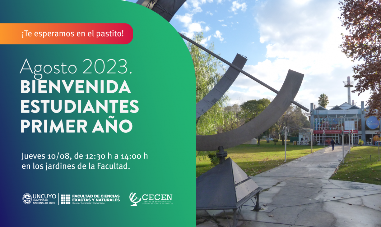 imagen Bienvenida estudiantes primer año 2023