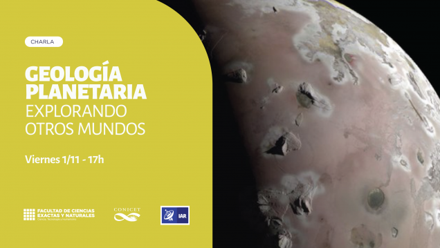 imagen Charla: "Geología planetaria, explorando otros mundos"