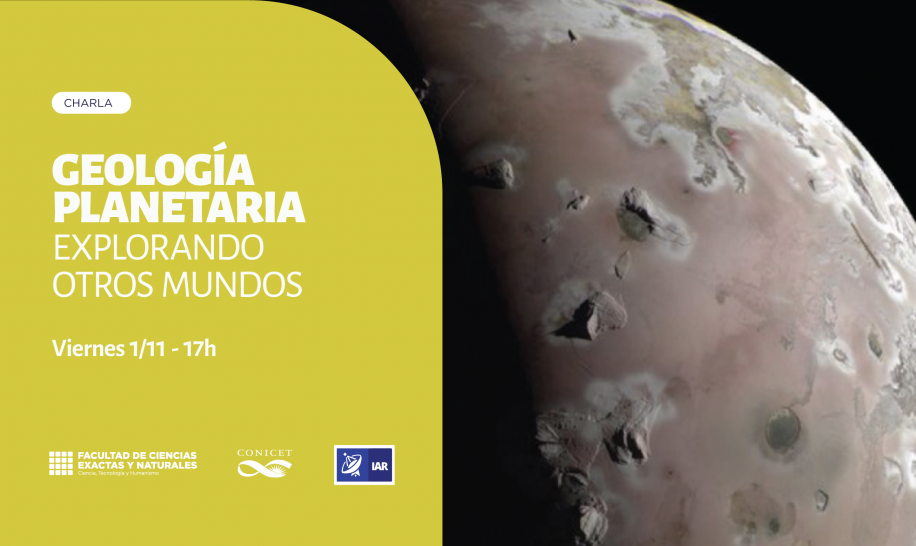 imagen Charla: "Geología planetaria, explorando otros mundos"