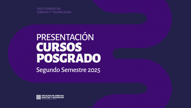 imagen Convocatoria abierta para presentar Cursos de Posgrado Segundo Semestre 2025