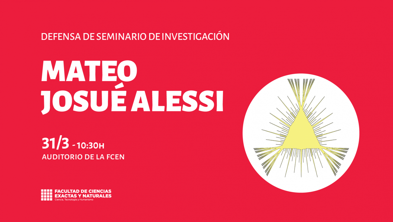 imagen Defensa de Seminario de Investigación a cargo de Mateo Josué Alessi