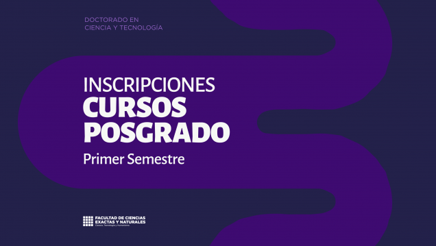 imagen Cursos de Posgrado Primer Semestre 2025