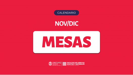 imagen Ya se encuentra disponible el cronograma de las Mesas de examen (nov/dic)