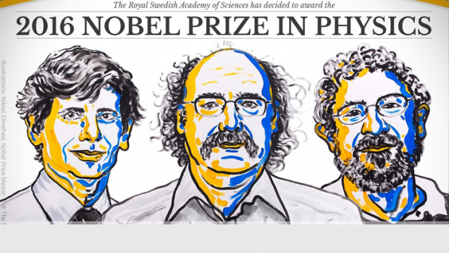 imagen Charla sobre el premio Nobel de Física 2016: La topología aplicada a física de materiales