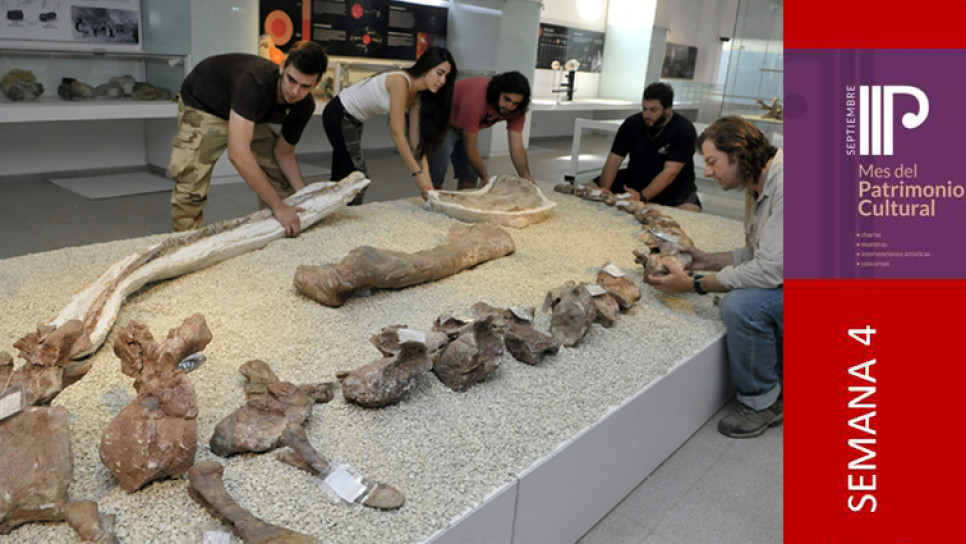 imagen Miembros del Laboratorio de Dinosaurios brindarán una charla sobre Patrimonio Paleontológico
