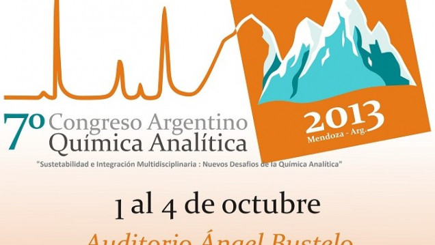imagen Se realizará en Mendoza el VII Congreso de Química Analítica