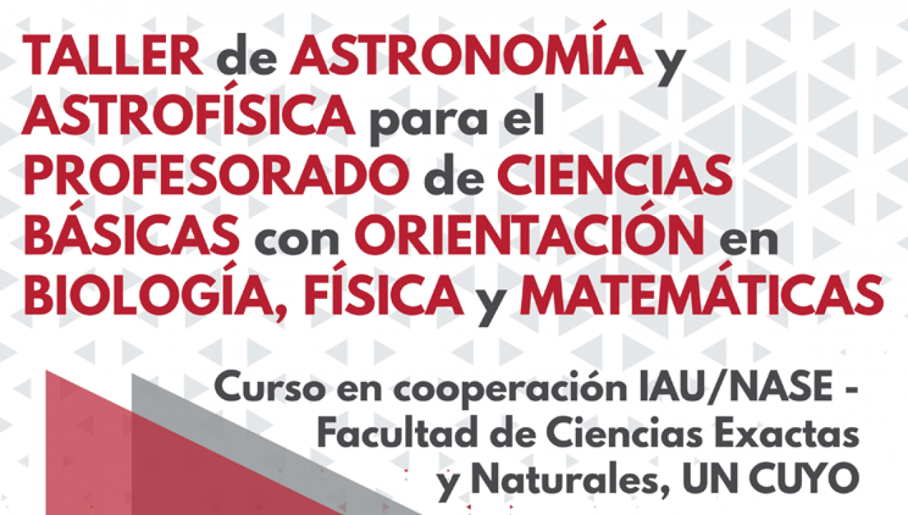 imagen Taller de Astronomía y Astrofísica 2019