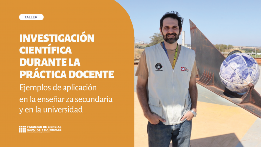 imagen Taller: Investigación científica durante la práctica docente, ejemplos de aplicación en la enseñanza secundaria y en la  universidad
