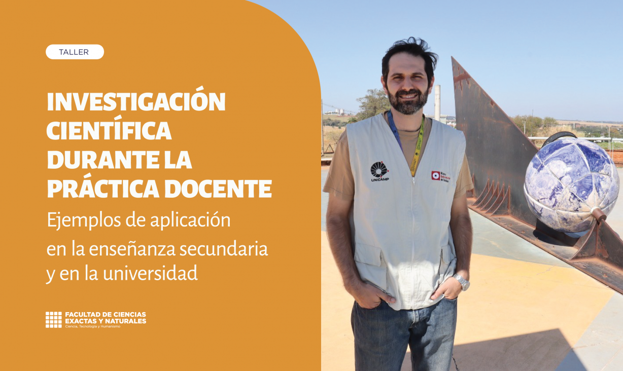 imagen Taller: Investigación científica durante la práctica docente, ejemplos de aplicación en la enseñanza secundaria y en la  universidad