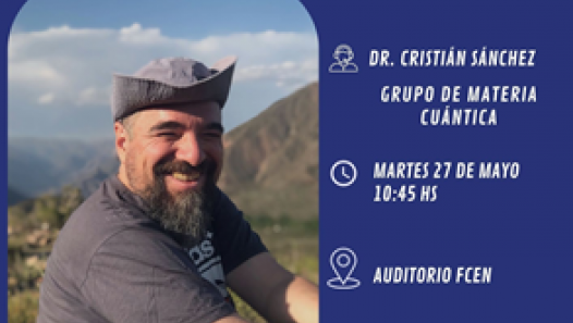 imagen Seminario ICB: "¿Es la matemática el lenguaje de Dios?", a cargo de Cristián Sanchez