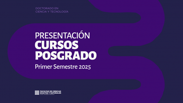 imagen Convocatoria abierta para presentar Cursos de Posgrado Primer Semestre 2025