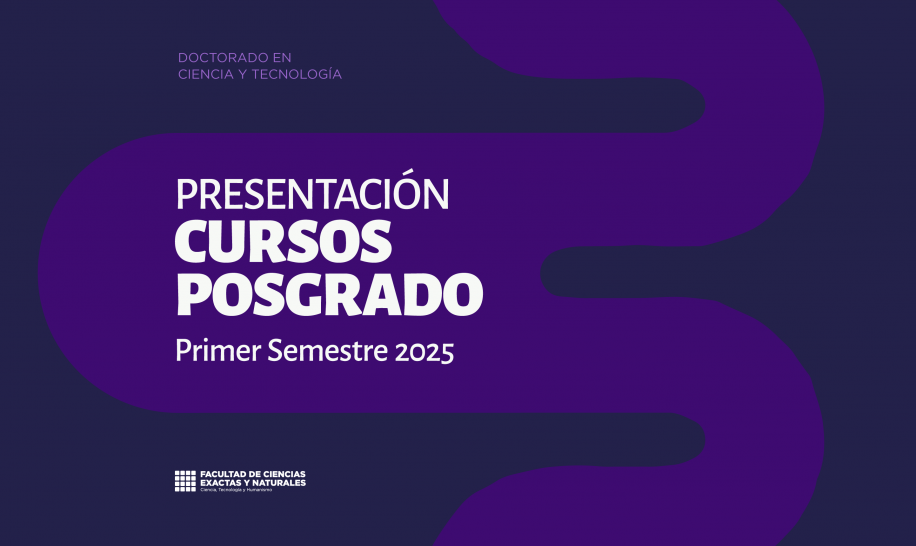 imagen Convocatoria abierta para presentar Cursos de Posgrado Primer Semestre 2025