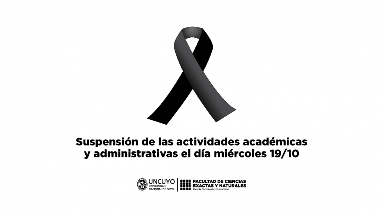 imagen Se suspenden hoy las actividades académicas y administrativas, y se decretan 3 días de duelo por la estudiante fallecida