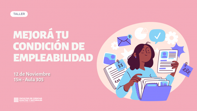 imagen Taller: "Mejora tus condiciones de empleabilidad"