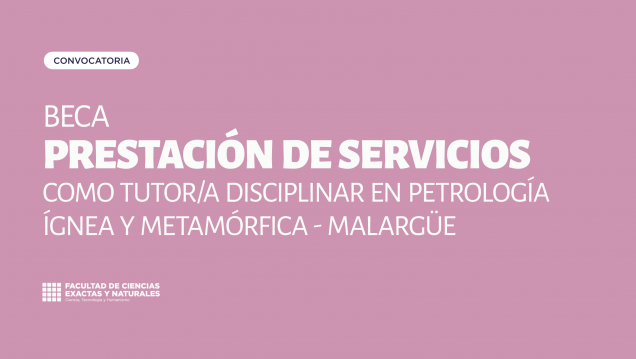 imagen Convocatoria a beca de Prestación de Servicios para Actividades Académicas