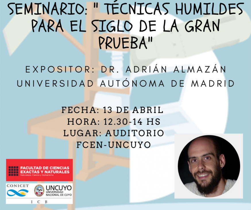 imagen Charla "Técnicas humildes para el Siglo de la Gran Prueba"