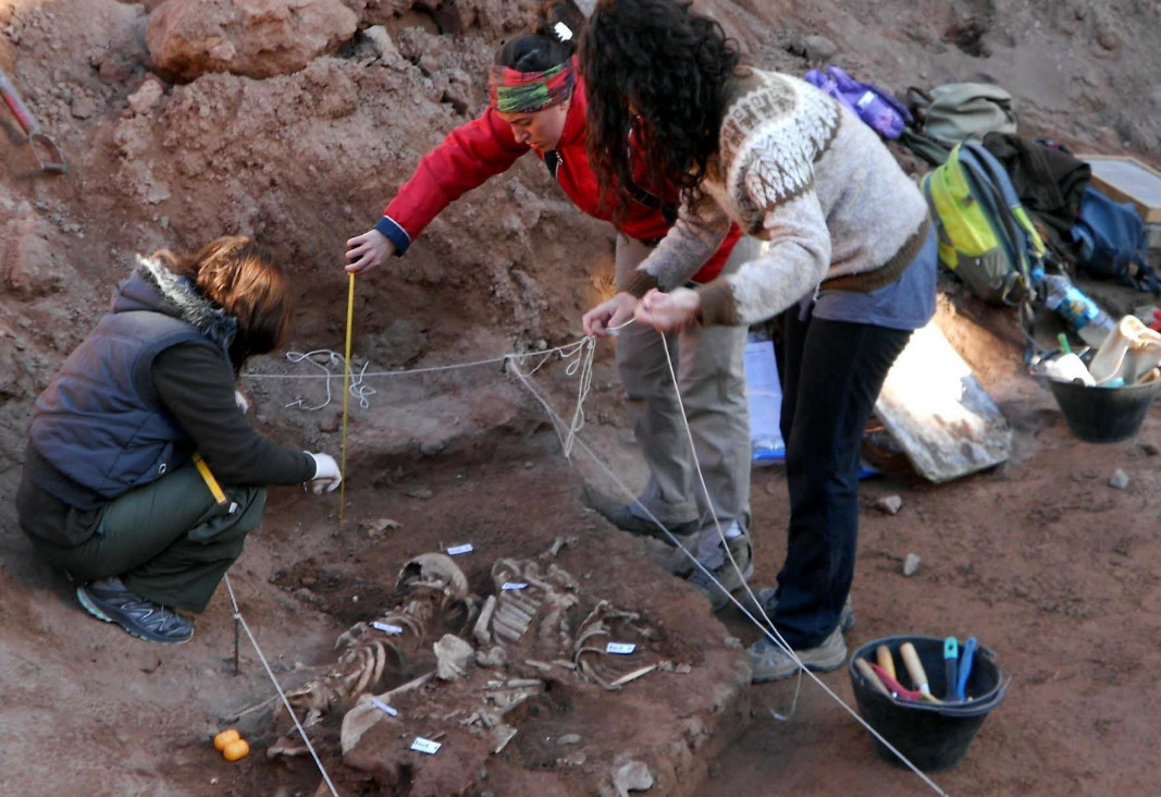 imagen Hallan enterratorio en Godoy Cruz que tendría más de 1.000 años