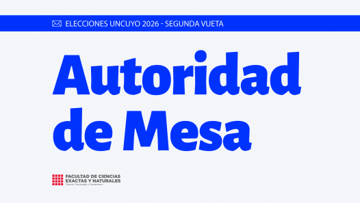 imagen Elecciones UNCuyo: Inscripción de Autoridades de Mesa para la Segunda Vuelta 