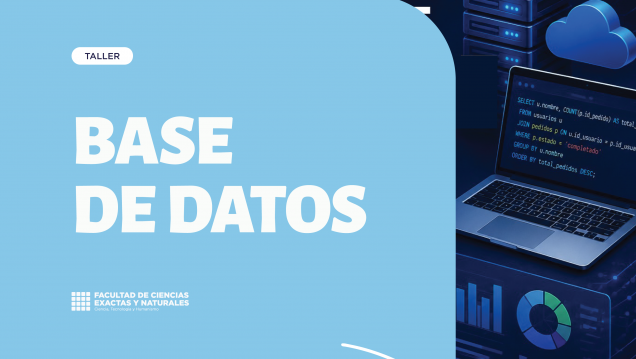 imagen Inscripciones abiertas para el taller de base de datos 