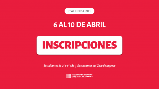 imagen Inscripciones a materias