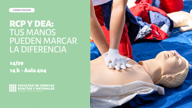 imagen Capacitación en RCP y DEA: tus manos pueden marcar la diferencia
