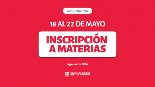 imagen Inscripciones a materias