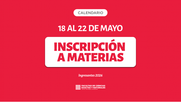 imagen Inscripciones a materias
