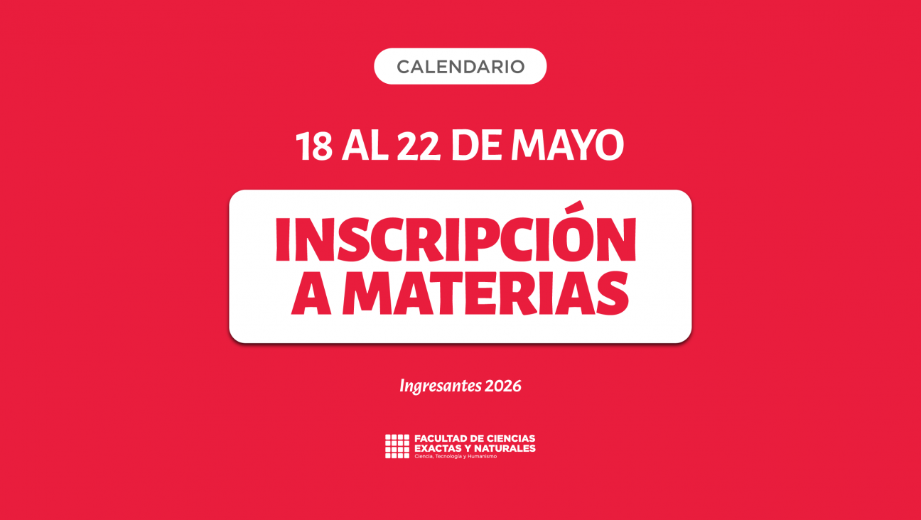 imagen Inscripciones a materias