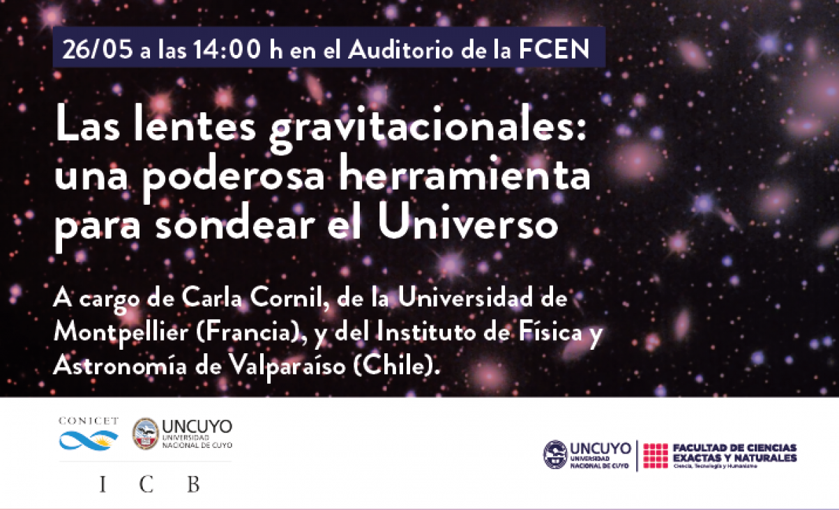 imagen Conferencia Las lentes gravitacionales: una poderosa herramienta para sondear el Universo