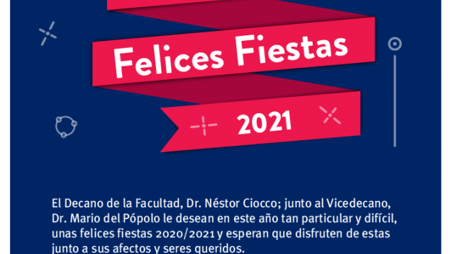 imagen Felices Fiestas 2020 - 2021