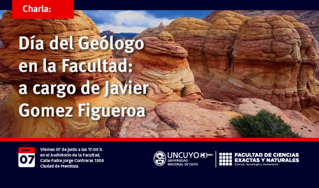 imagen Día del Geólogo en la FCEN