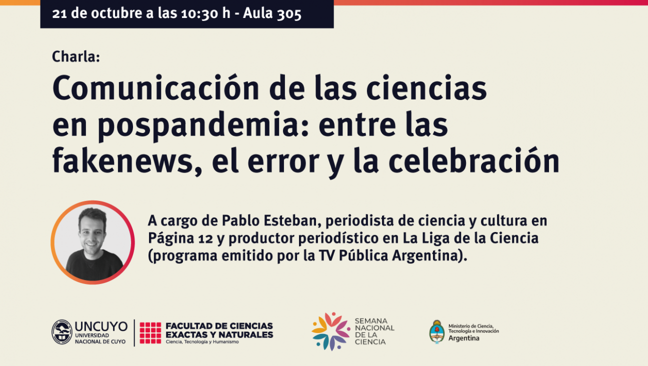 imagen Comunicación de las ciencias en pospandemia: entre las fakenews, el error y la celebración  