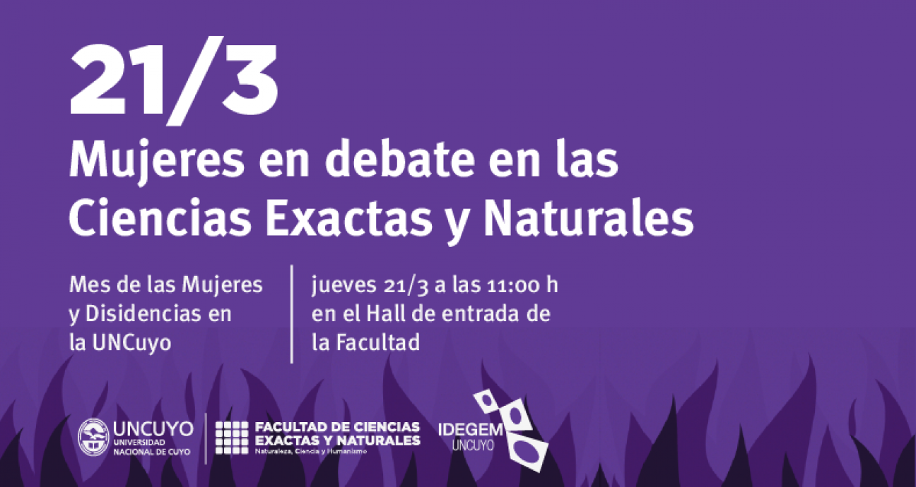 imagen Mujeres en debate en las Ciencias Exactas y Naturales