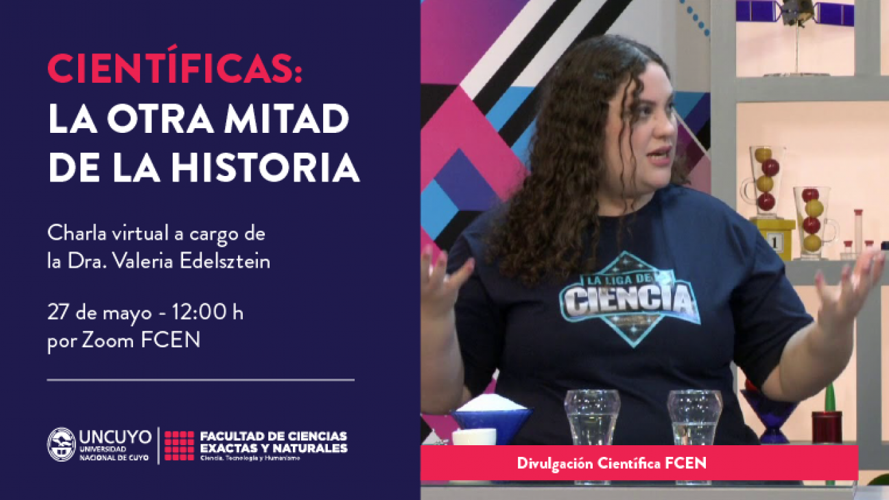 imagen Charla virtual "Científicas: la otra mitad de la historia"