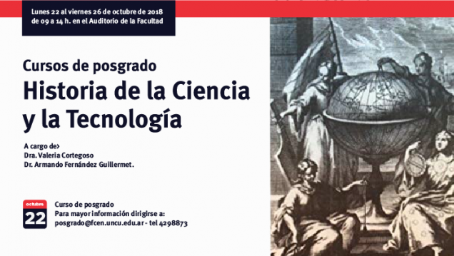 imagen Curso de Doctorado: Historia de la Ciencia y la Tecnología