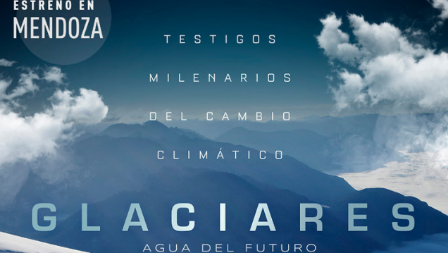 imagen Presentación en la Nave Universitaria del documental Glaciares: agua del futuro, dirigido por Pablo Kühnert