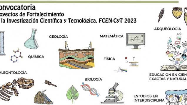 imagen Abre la convocatoria de Proyectos de Fortalecimiento de la Investigación Científica y Tecnológica FCEN-CyT 2023