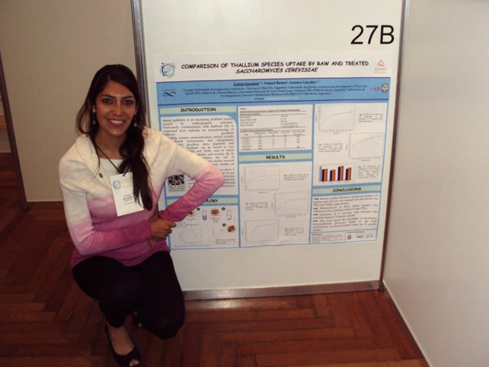 imagen Premio REDBIO Estudiante 2013 fue para una graduada del ICB