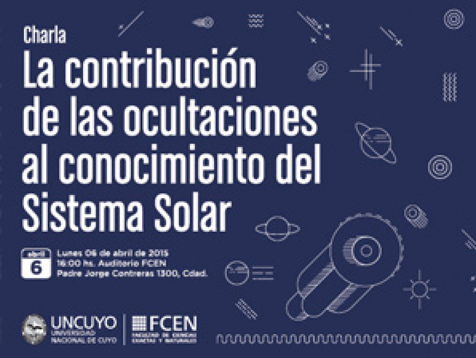 imagen Charla: La contribución de las ocultaciones al conocimiento del Sistema Solar