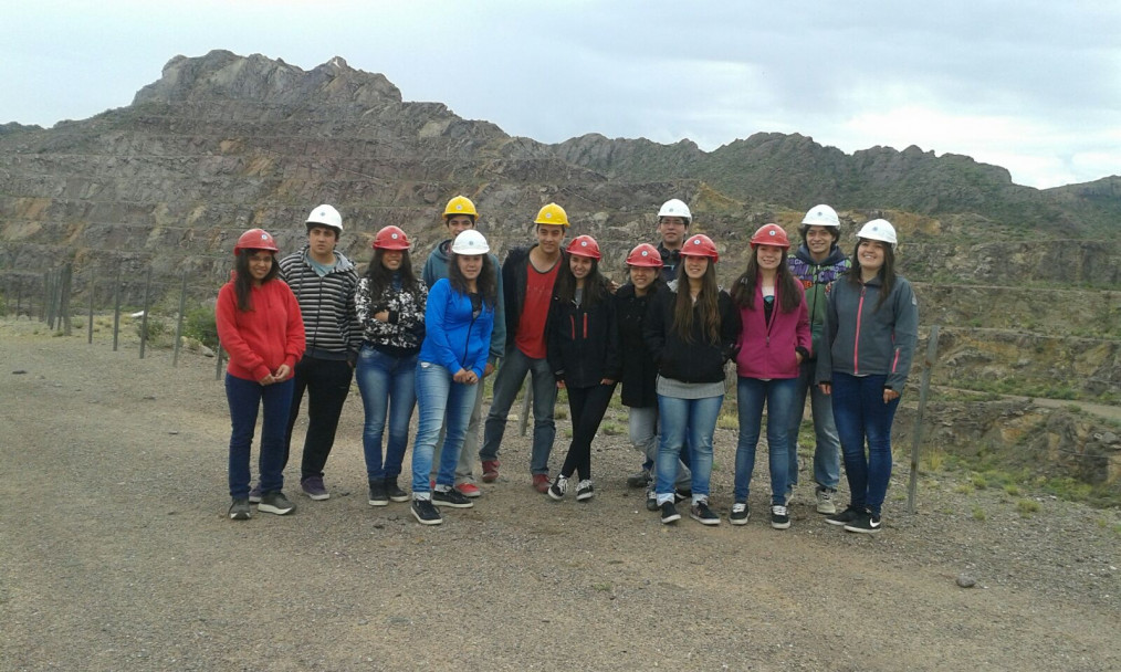 imagen Estudiantes de la FCEN visitaron el Complejo Minero Fabril San Rafael de la CNEA
