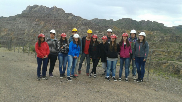imagen Estudiantes de la FCEN visitaron el Complejo Minero Fabril San Rafael de la CNEA