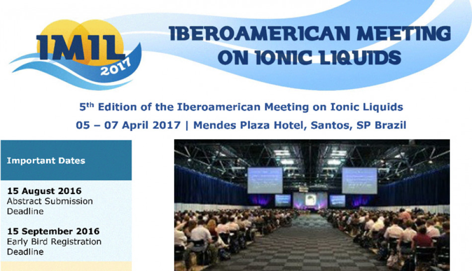 imagen 5ª edición del Encuentro Iberoamericano de líquidos iónicos en San Pablo, Brasil