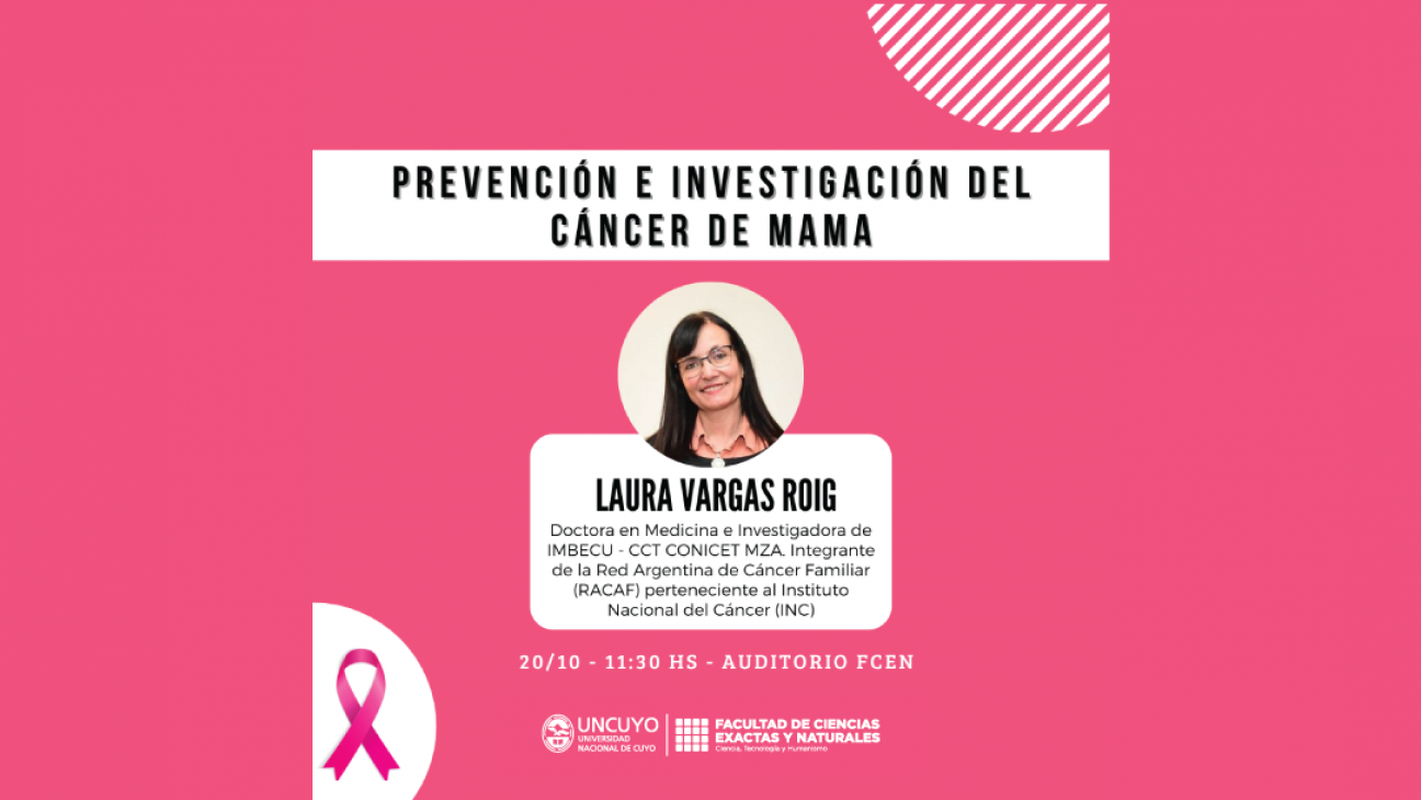 imagen Disertación sobre Prevención e Investigación del Cáncer de Mama