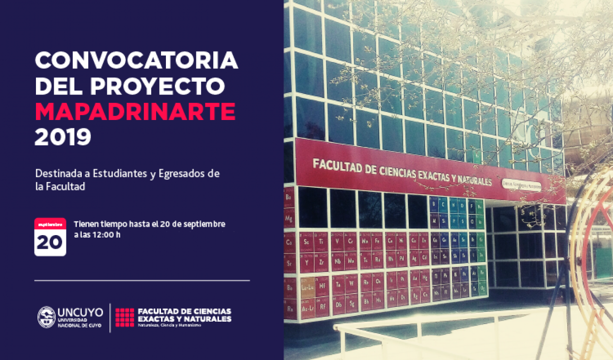 imagen Convocatoria Proyecto MaPadrinarte 2019