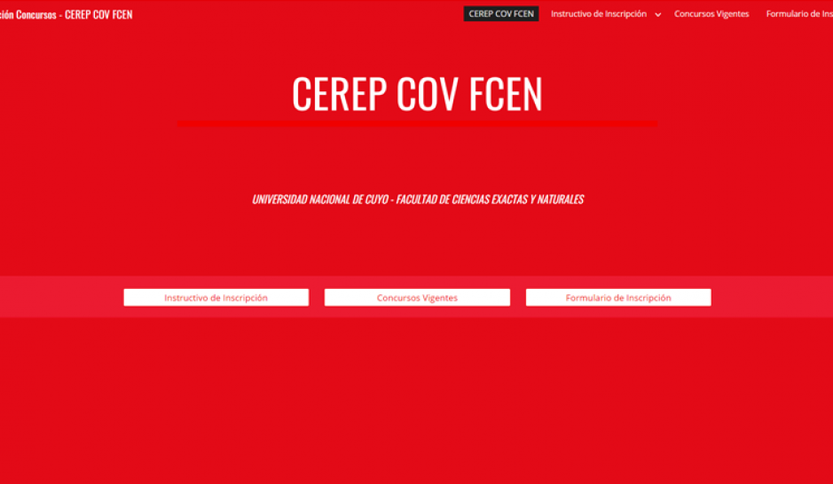 imagen Micrositio para información e inscripciones Concursos CEREP COV