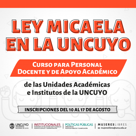 imagen Capacitaciones de Ley Micaela para docentes y personal de apoyo académica de las unidades académicas