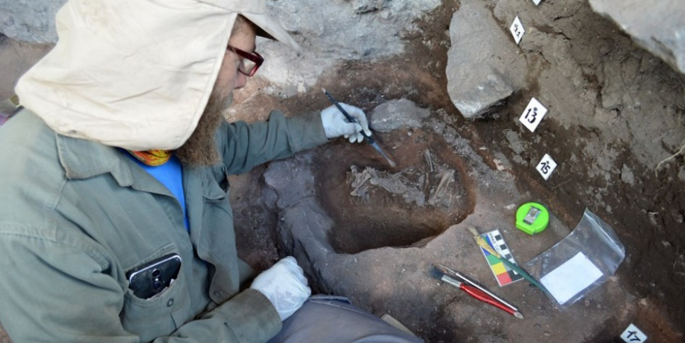 imagen Investigadores de la Facultad hallaron restos arqueológicos de otro niño en Las Cuevas