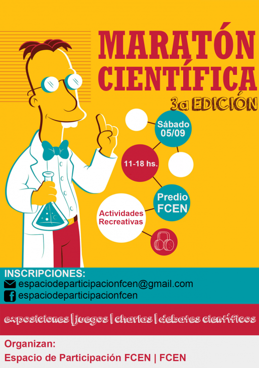 imagen 3° edición de la Maratón Científica