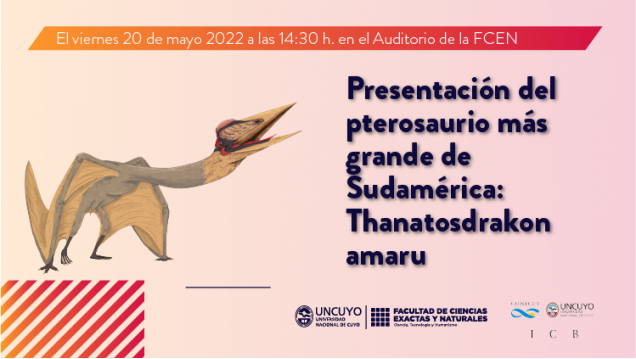imagen Presentación del pterosaurio más grande de Sudamérica: Thanatosdrakon amaru