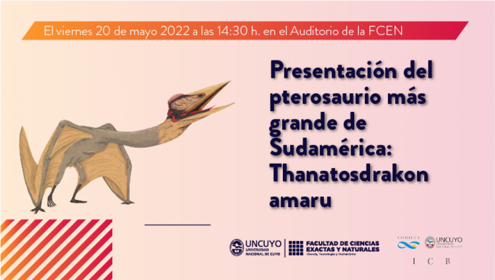 imagen Presentación del pterosaurio más grande de Sudamérica: Thanatosdrakon amaru